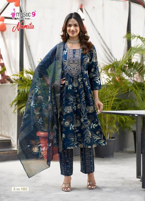 Mystic9 namita vol 1 catologue kurti wholesale